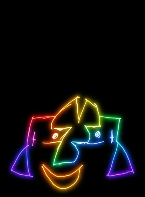 Esperando Neon Arcoiris Fondo Negro Gratis 1764949839 - Motivacion Impulso Exito - Estados Positivos Alta Energia | Neon Emotion Gallery