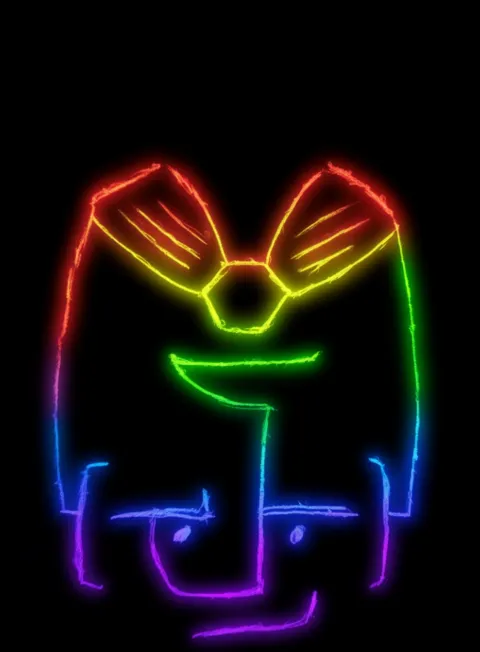 Logro Expansion Neon Arcoiris Fondo Negro Gratis 1760379171 - Motivacion Impulso Exito - Estados Positivos Alta Energia | Neon Emotion Gallery