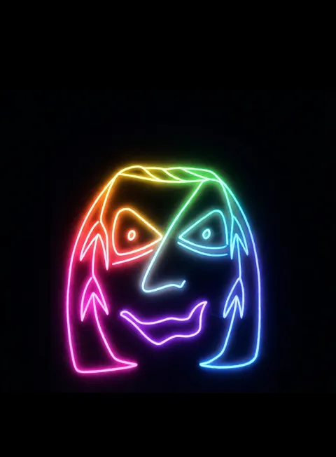 Revelacion Neon Arcoiris Fondo Negro Gratis 1767717863 - Motivacion Impulso Exito - Estados Positivos Alta Energia | Neon Emotion Gallery