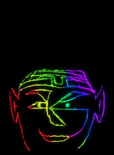 Triunfo Vortex Neon Arcoiris Fondo Negro Gratis 1758549495 - Motivacion Impulso Exito - Estados Positivos Alta Energia | Neon Emotion Gallery