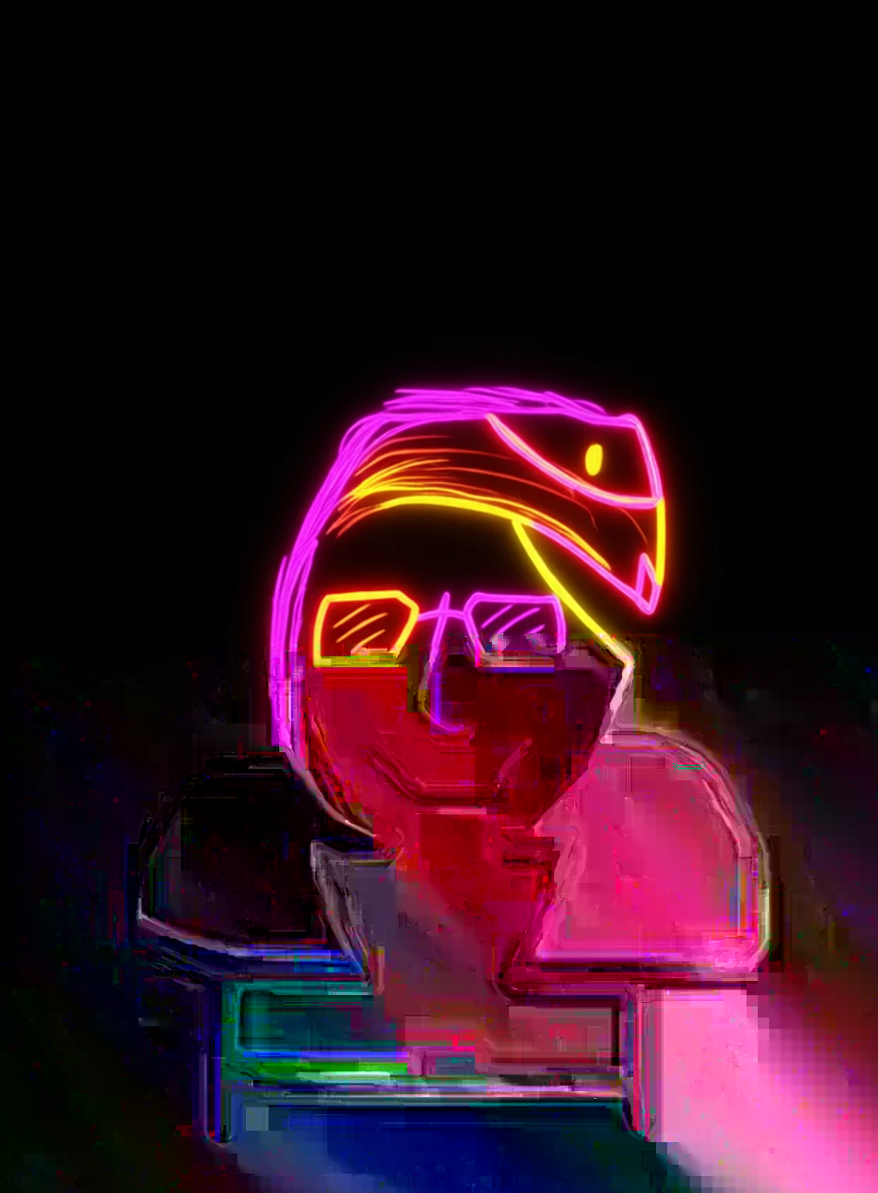 Pensando En Ti Neon Arcoiris Fondo Negro Gratis 1763482026 - Pasion Amor Deseo - Estados Positivos Alta Energia | Neon Emotion Gallery
