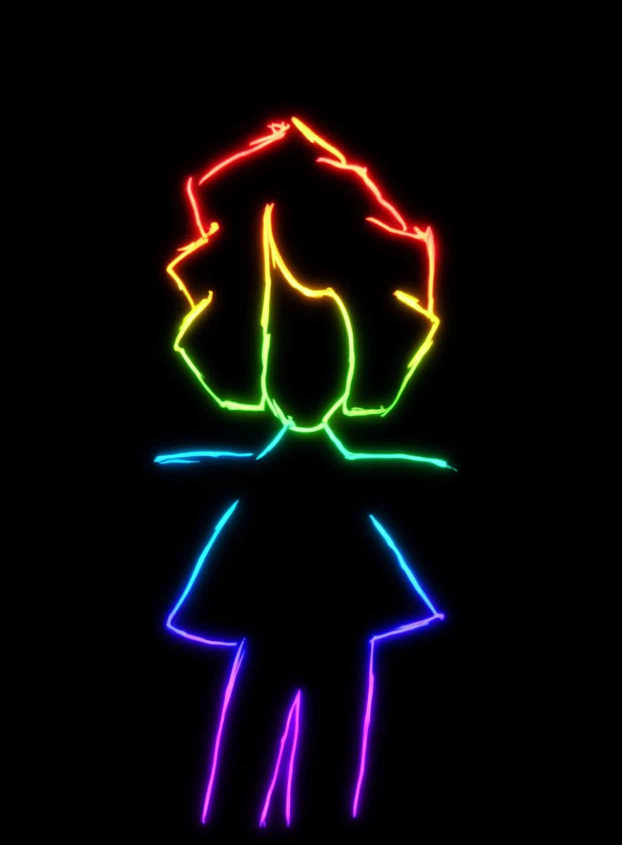 Vailando Neon Arcoiris Fondo Negro Gratis 1761208638 - Pasion Amor Deseo - Estados Positivos Alta Energia | Neon Emotion Gallery