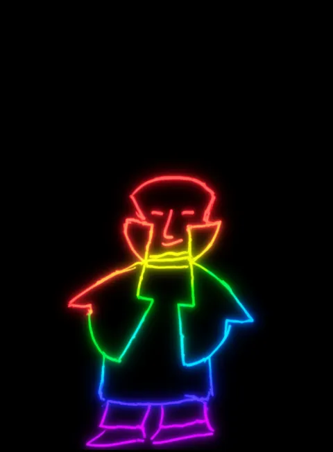 Plenitud Completo Neon Arcoiris Fondo Negro Gratis1759922253 - Gratitud Armonia Bienestar - Estados Positivos Baja Energia | Neon Emotion Gallery