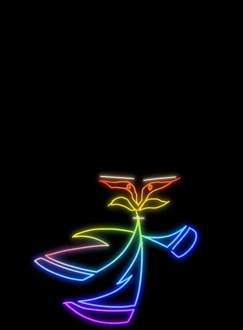 Energia Viva Neon Arcoiris Fondo Negro Gratis 1764591399 - Relajacion Alivio Reposo - Estados Positivos Baja Energia | Neon Emotion Gallery