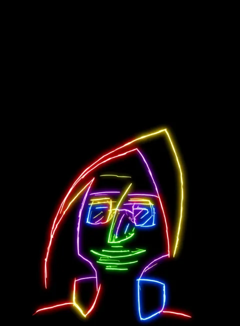 Eidolon Neon Arcoiris Fondo Negro Gratis 1764160510 - Asombro Curiosidad Misterio - Estados Introspeccion Profunda | Neon Emotion Gallery