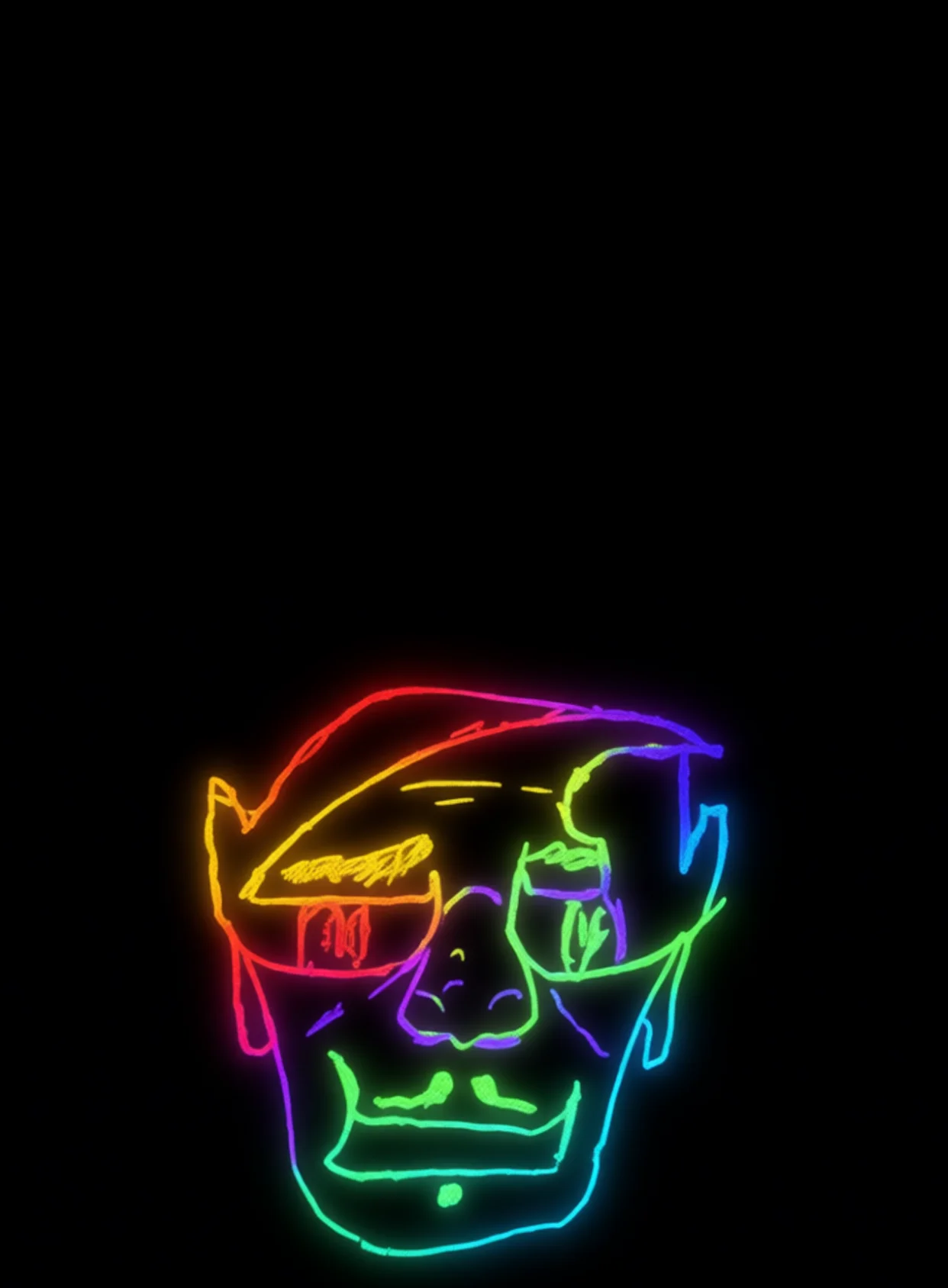 Introspeccion Esencia Neon Arcoiris Fondo Negro Gratis 1762982924 - Introspeccion Reflexion Conciencia - Estados Introspeccion Profunda | Neon Emotion Gallery