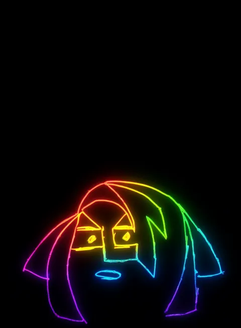Introspeccion Neon Arcoiris Fondo Negro Gratis 1759922073 - Introspeccion Reflexion Conciencia - Estados Introspeccion Profunda | Neon Emotion Gallery