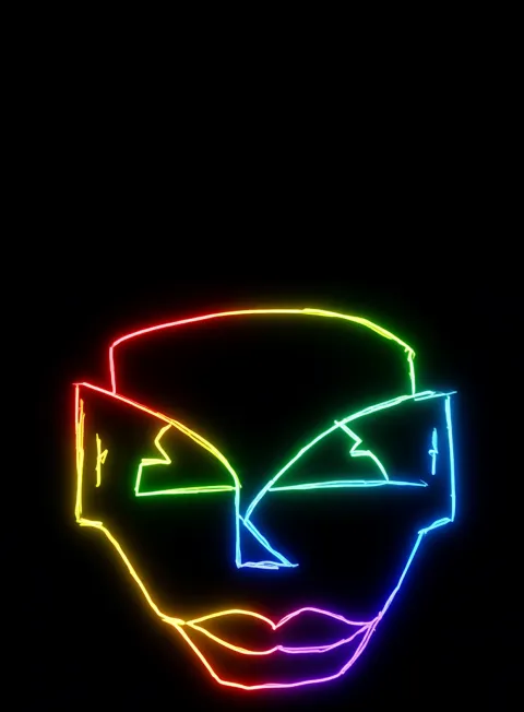 Meditacion Neon Arcoiris Fondo Negro Gratis 1762185646 - Introspeccion Reflexion Conciencia - Estados Introspeccion Profunda | Neon Emotion Gallery
