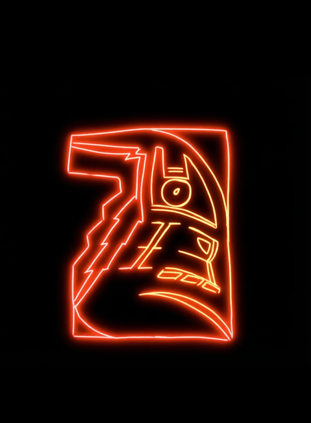 Solitario Memoria Rojo Naranja Fuego Fondo Negro Gratis 1768595805 - Soledad Vacio Silencio - Estados Introspeccion Profunda | Neon Emotion Gallery
