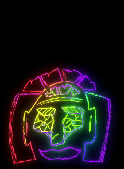 Dios Nativo Neon Arcoiris Fondo Negro Gratis 1758562523 - Tristeza Melancolia Desolacion - Estados Introspeccion Profunda | Neon Emotion Gallery