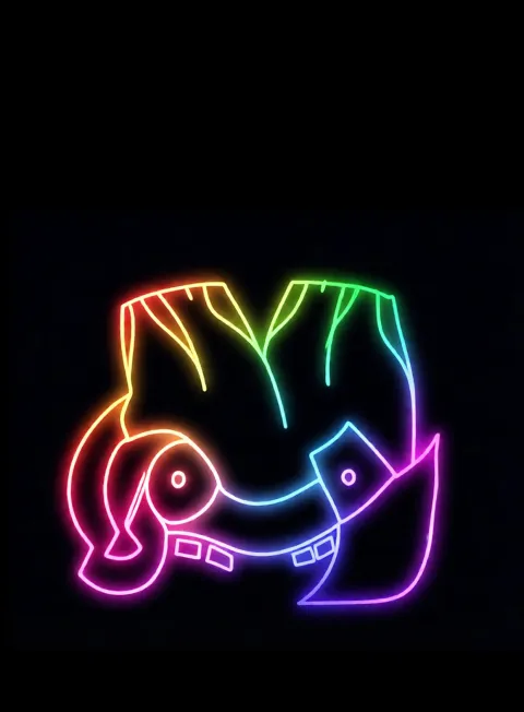 Enfado Neon Arcoiris Fondo Negro Gratis 1767209963 - Furia Ira Rabia - Estados Intensos Conflictivos | Neon Emotion Gallery