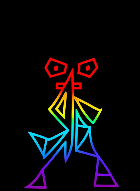 Guardar Silencio Neon Arcoiris Fondo Negro Gratis 1757623803 - Furia Ira Rabia - Estados Intensos Conflictivos | Neon Emotion Gallery