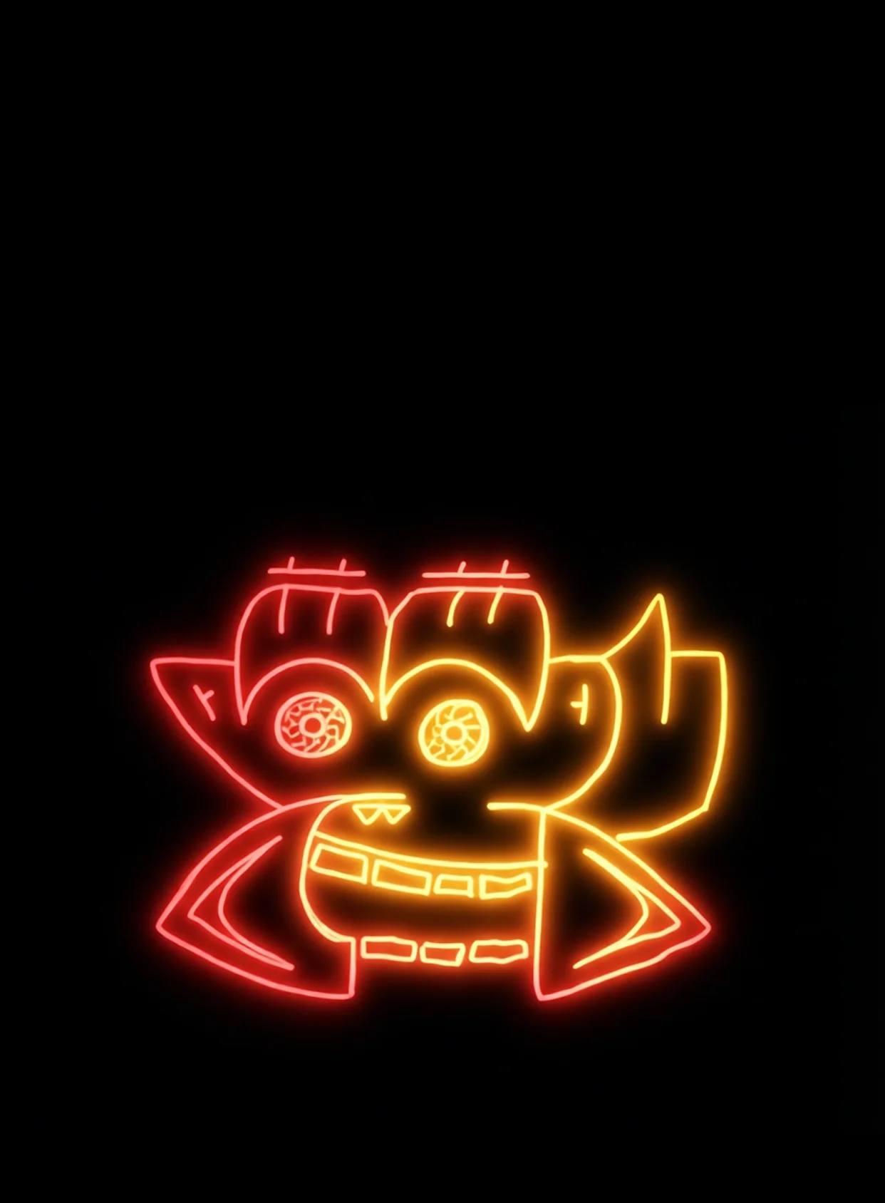 Rabia Mirada Rojo Amarillo Fuego Fondo Negro Gratis 1768596095 - Furia Ira Rabia - Estados Intensos Conflictivos | Neon Emotion Gallery