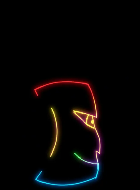 Vengativo Neon Arcoiris Fondo Negro Gratis 1763484758 - Furia Ira Rabia - Estados Intensos Conflictivos | Neon Emotion Gallery