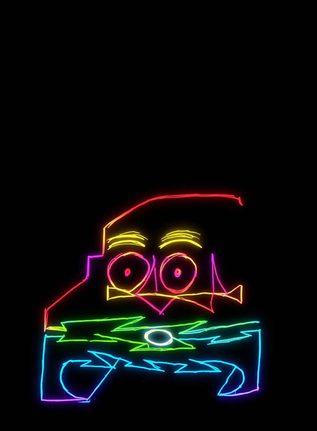Quantum Salto Energetico Neon Arcoiris Fondo Negro Gratis 1763482358 - Energia Pura Flujo Cosmico - Estados Abstractos Puros | Neon Emotion Gallery